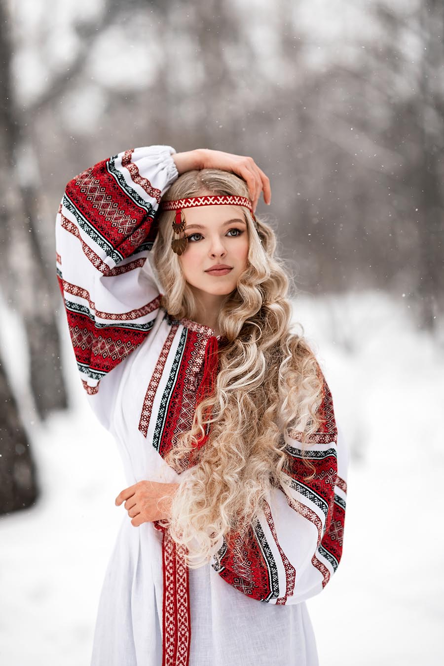 Slavic girls in Linfen