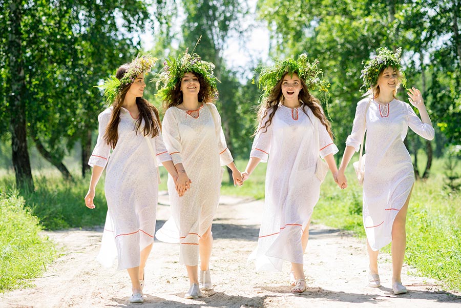 Slavic girls in Linfen